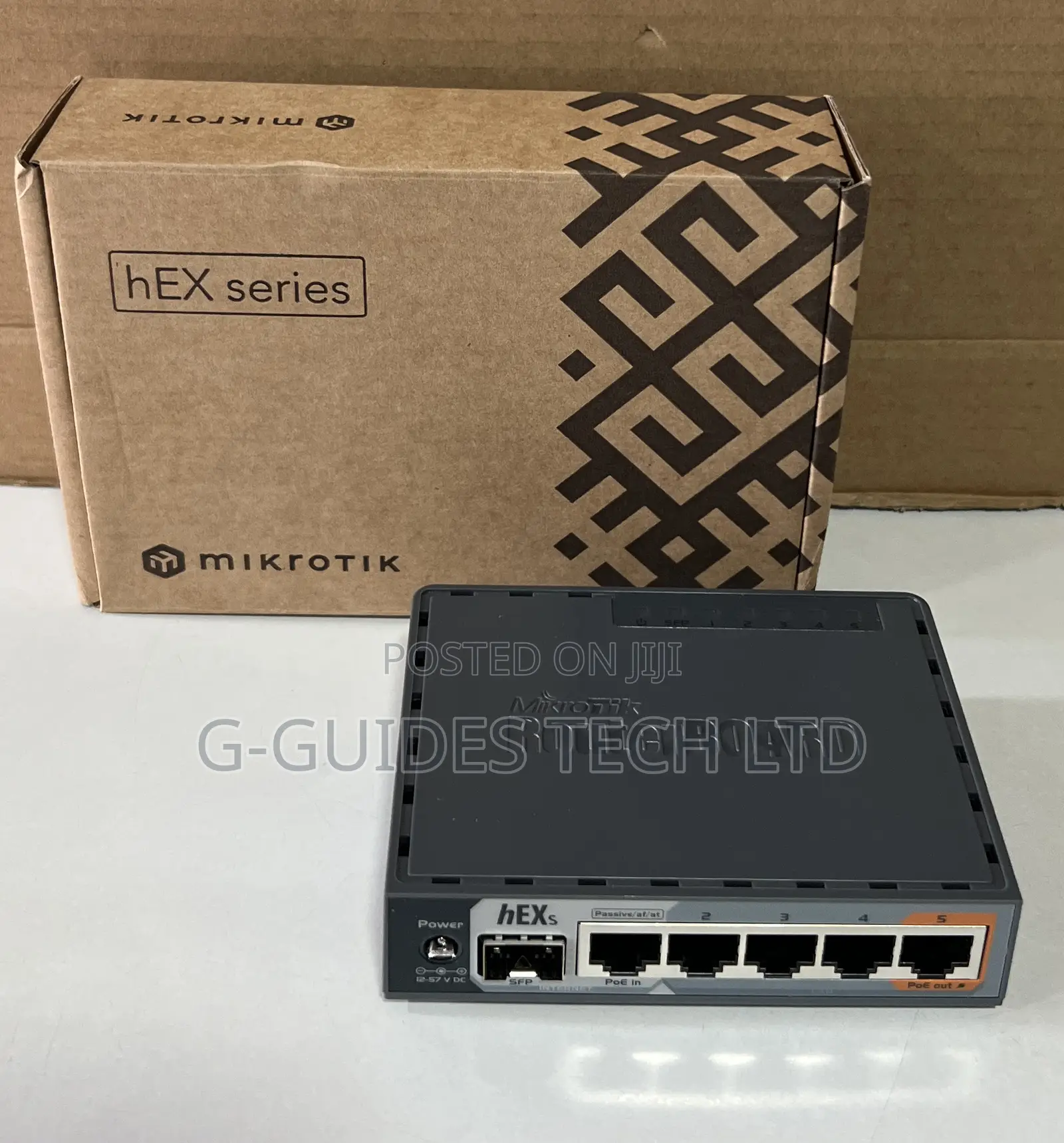 Mikrotik Hex S Router (Rb760igs) 5-Port Gigabit Ethernet Router