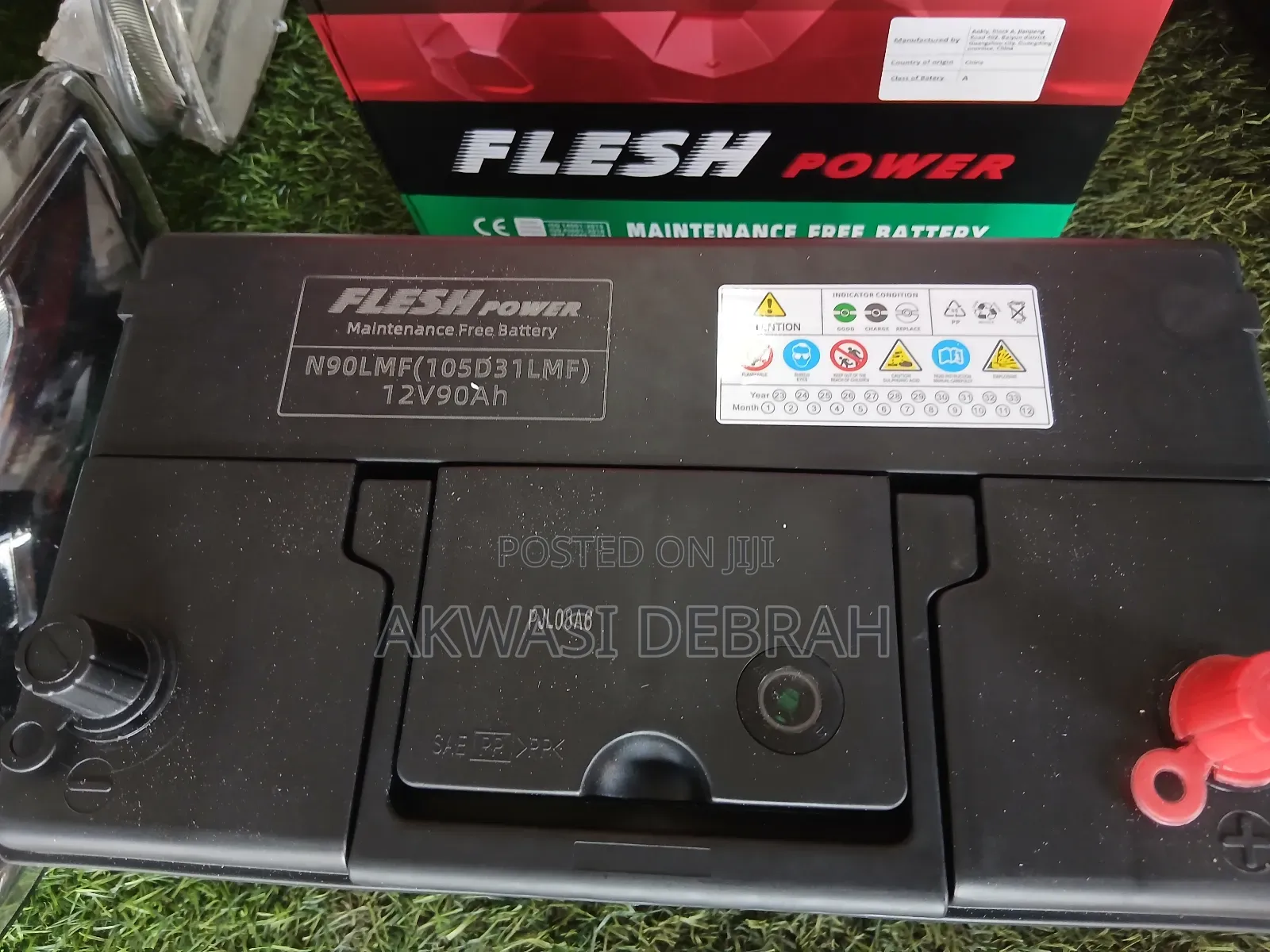 Original Flesh Power Cars Batteries 17 Plate 9ah 88ah