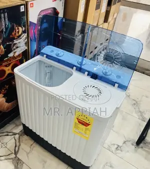Nasco 10kg Semi-Auto Smart Washing Machine + Spin Dry 