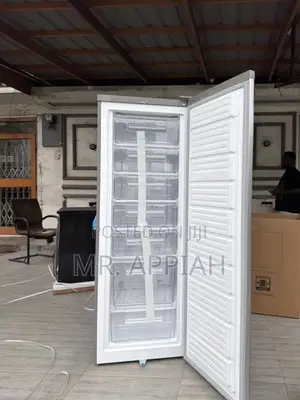 New Nasco Single Door Upright Standing Freezer(Gray)242liters 