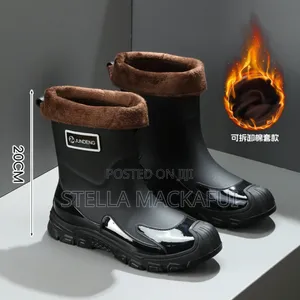 Unisex Black Boots Sizes 35-40 Only