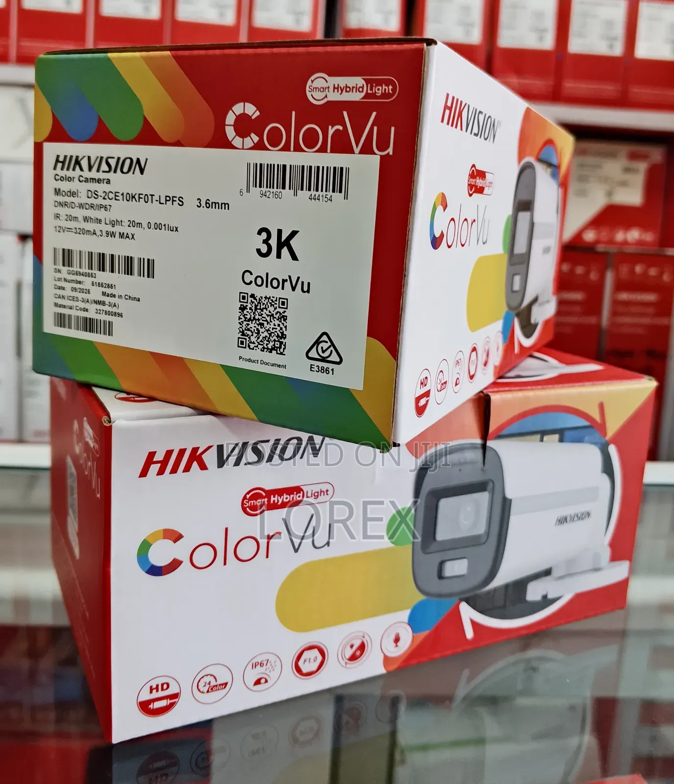 Hikvision 5mp Camara Color Vu Ds-2ce10kf0t-LPFS