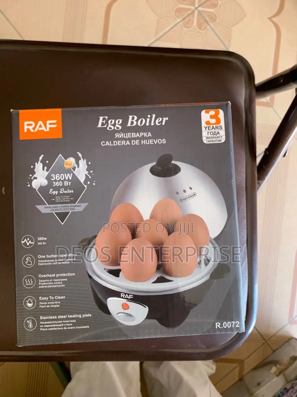 No Stress Cooking – Automatic Egg Boiler For Home Shop