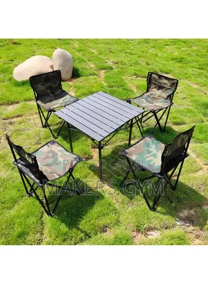 Camping ( Table Chair Set ) Foldable