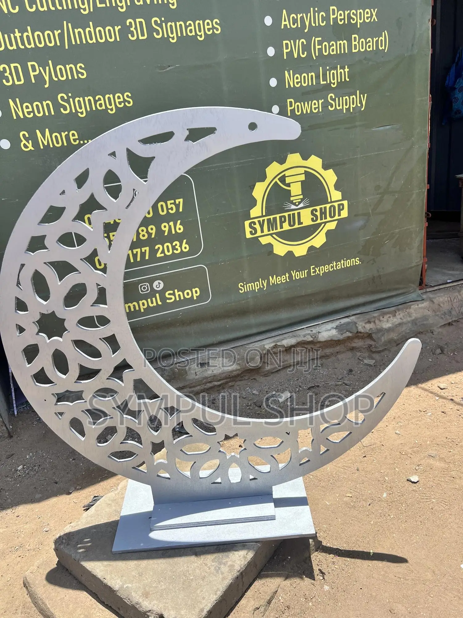 Moon CNC Cut