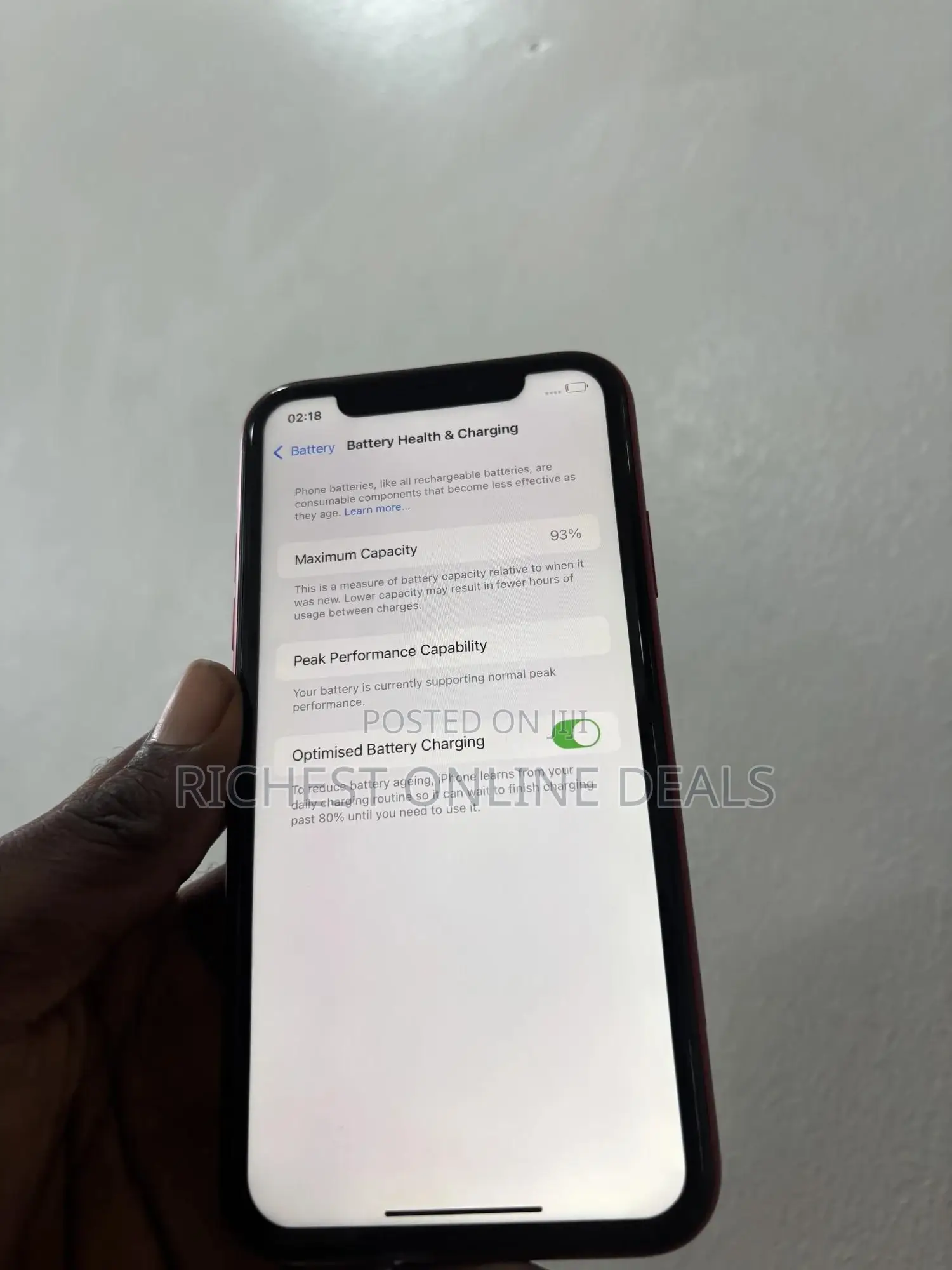 Apple iPhone XR 128 GB Red