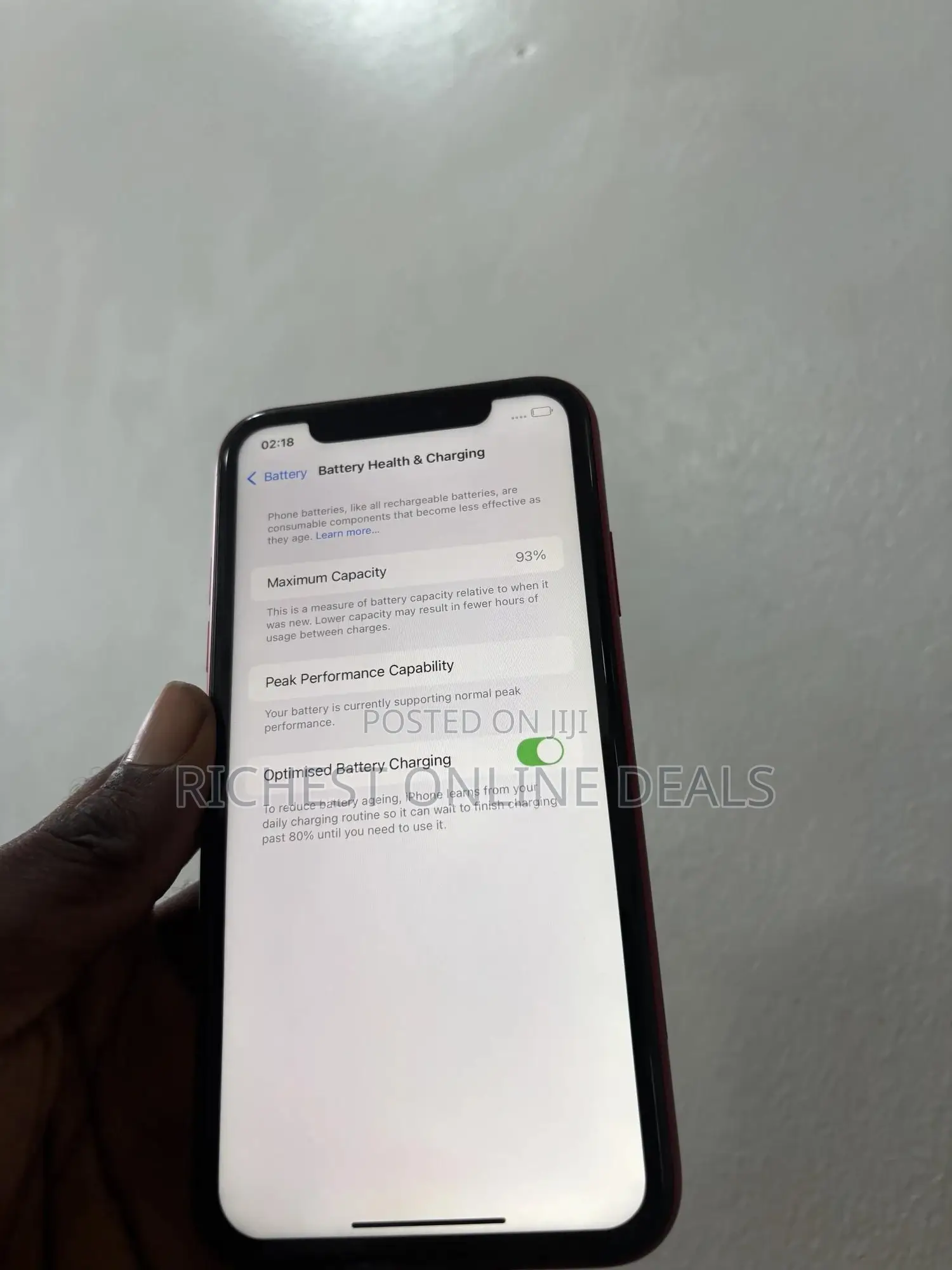 Apple iPhone XR 128 GB Red