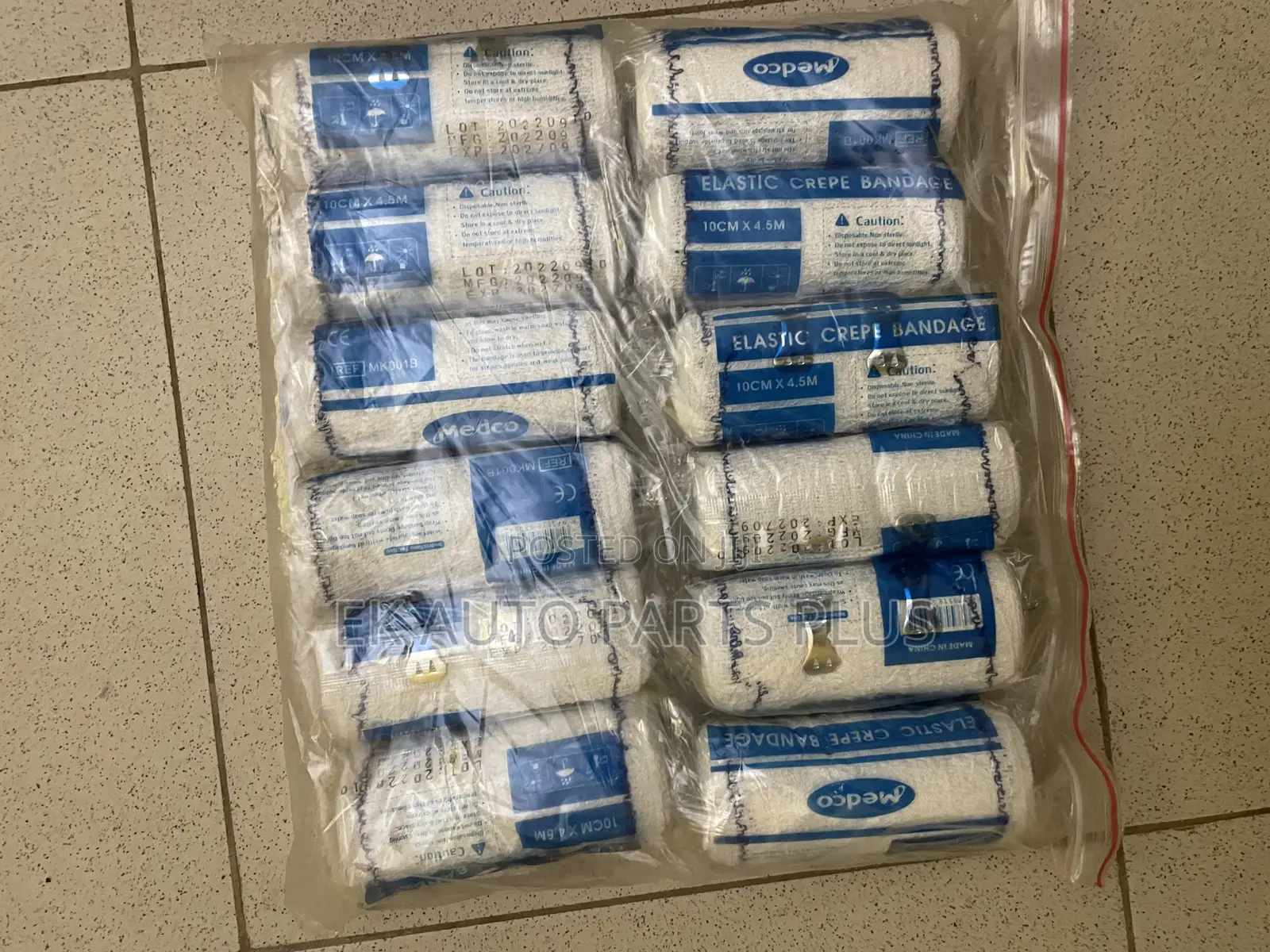Crepe/Elastic Bandage 4 Inches