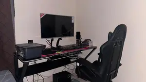 Table , Chair , Mouse Pad and Monitor Arm