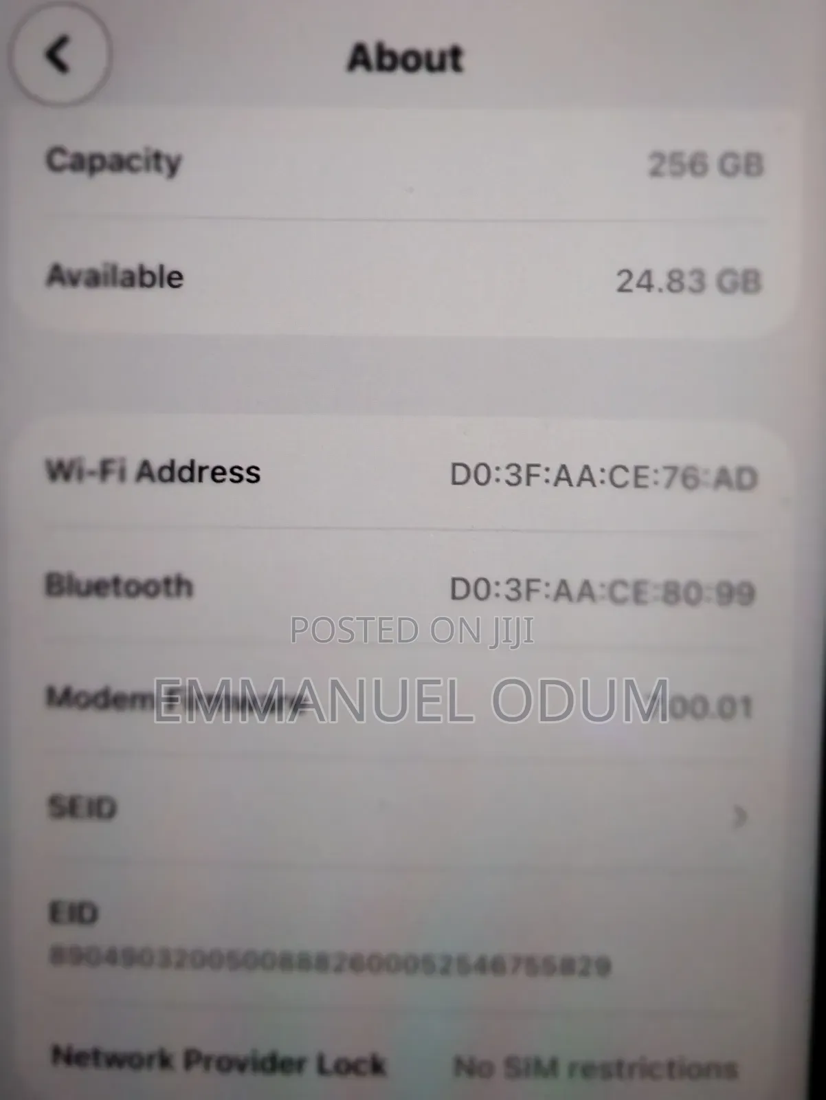 Apple iPhone 11 Pro 256 GB Gray