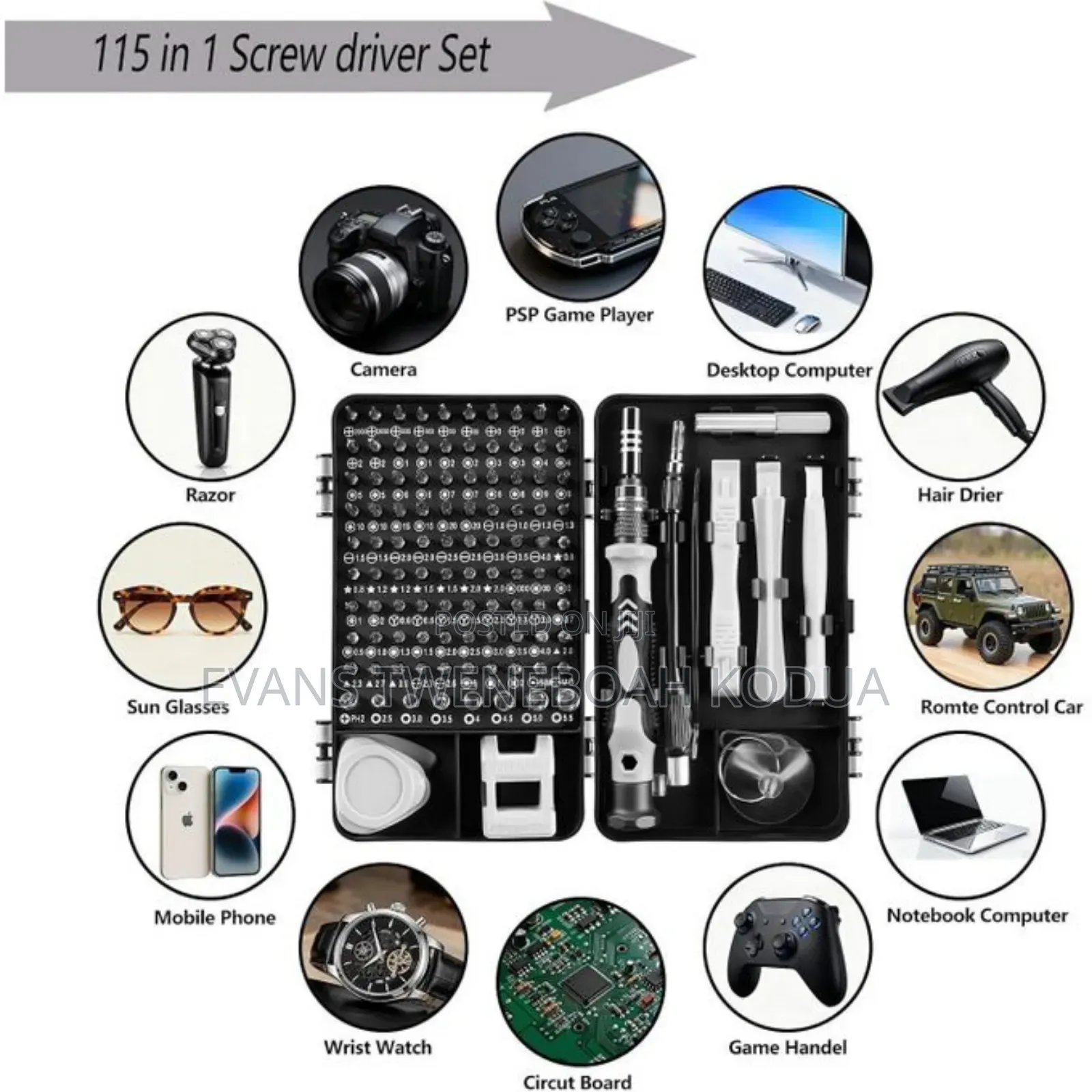 115 Set Screw Driver Pack