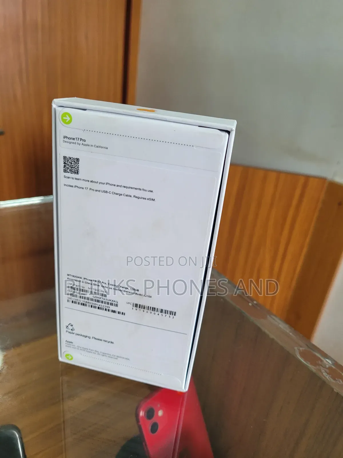 New Apple iPhone XR 128 GB Orange