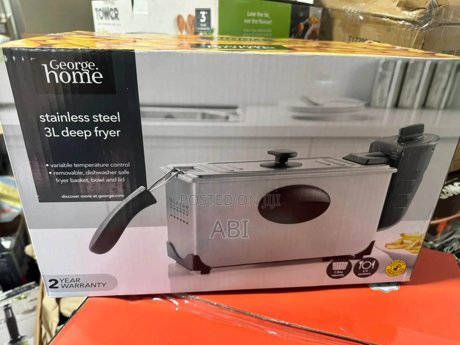 George Homes Deep Fryer 3l