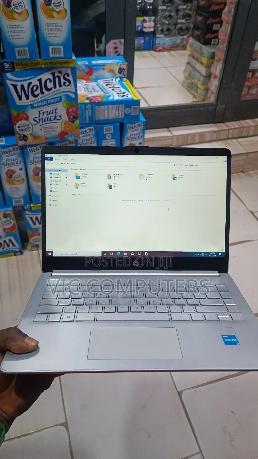 Laptop HP 14-dq1025cl 8GB Intel Core i3 SSD 256GB