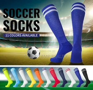 Unisex Long Athletic Soccer Socks – High Tube Sports Stockings Hose