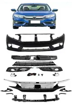 Honda Civic Front Bumper Complete 2016 2017 2018
