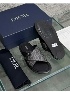 Doir Slide Ash Black Grey N Orange