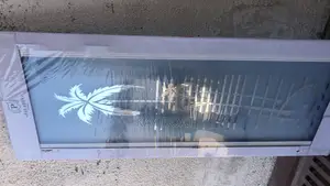 Outside Open Glass Door