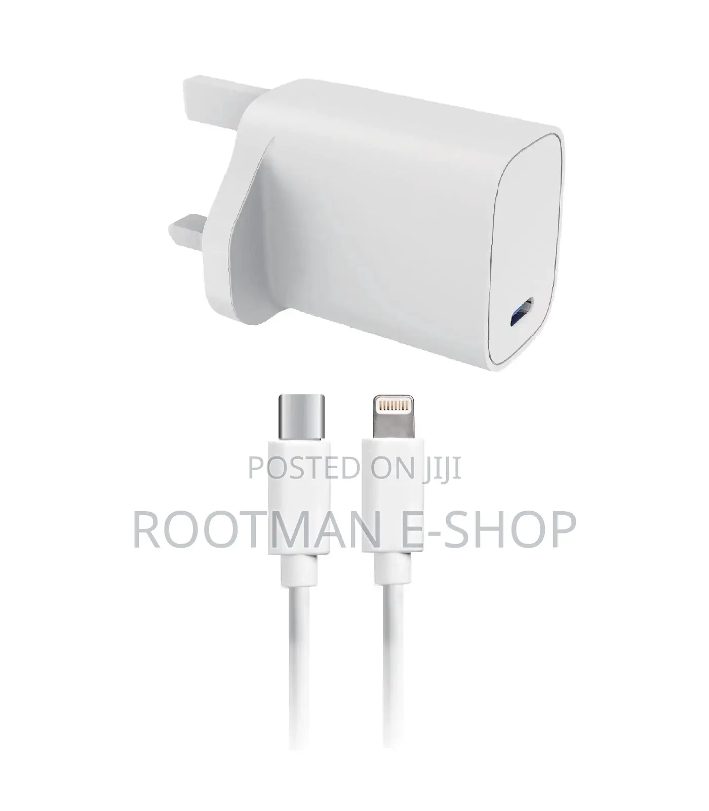 Joyroom Jr-Tcf20 Pd 20w Charger Adapter + C to Lightning Cable 1m