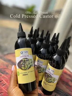 100% Undiluted Cold-pressed Castor Oil (250ml)