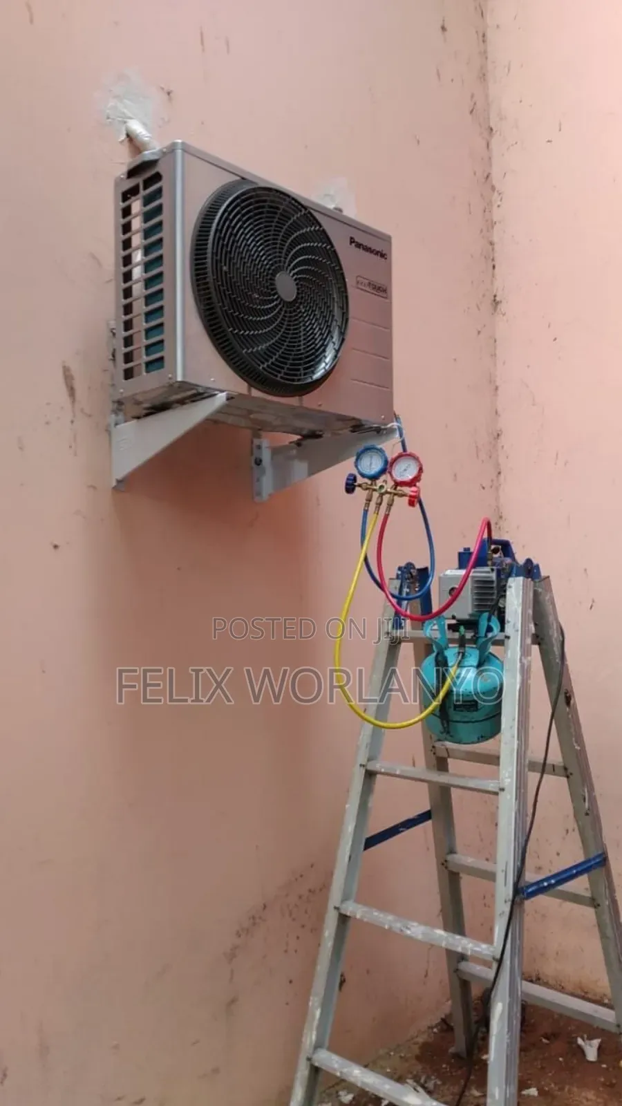 Installation of Air Conditioner Servicing, Maintenance Electricals