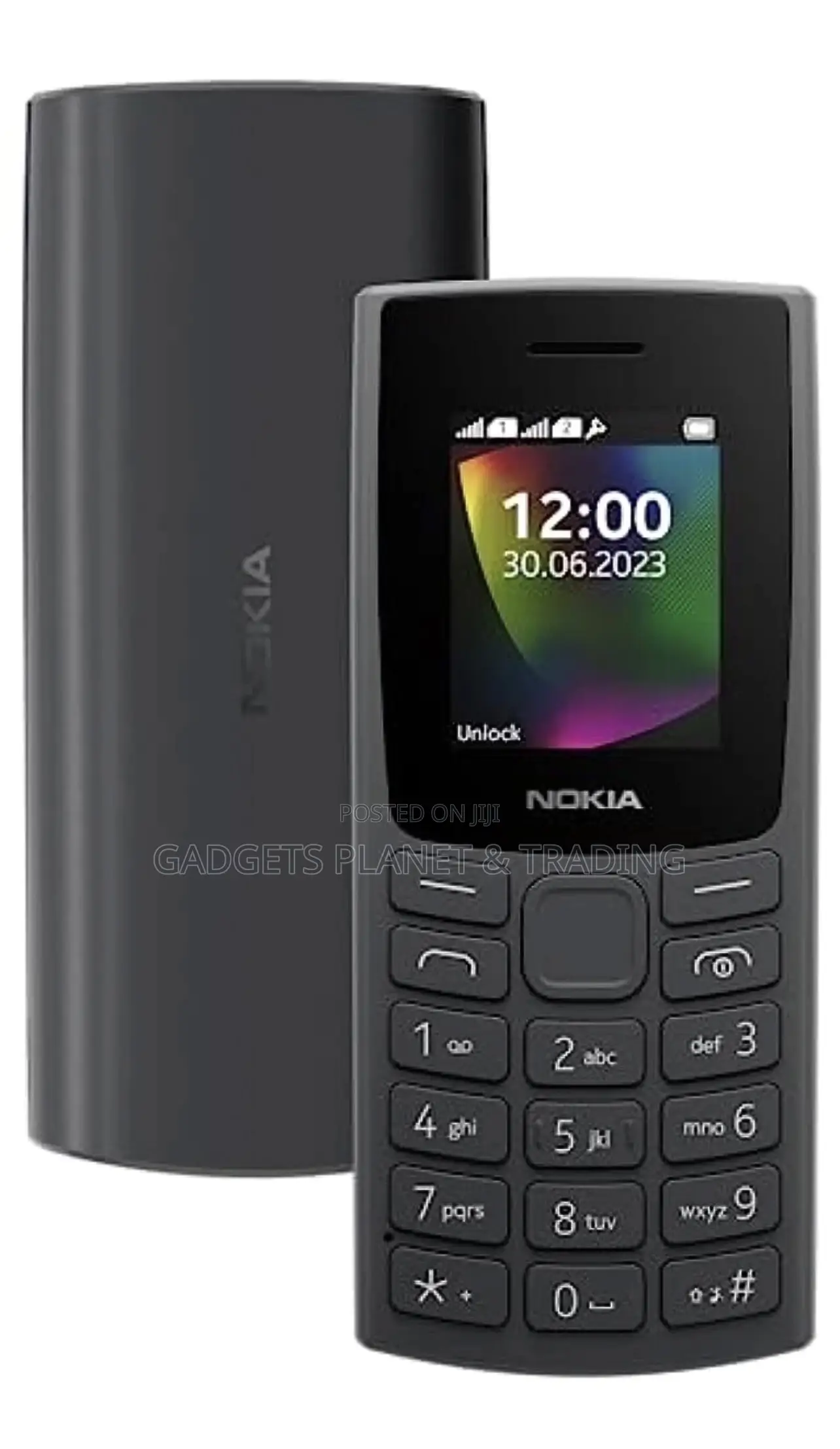New Nokia 106 Black