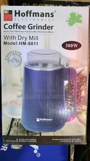 Coffee Grinder With Dry Mill