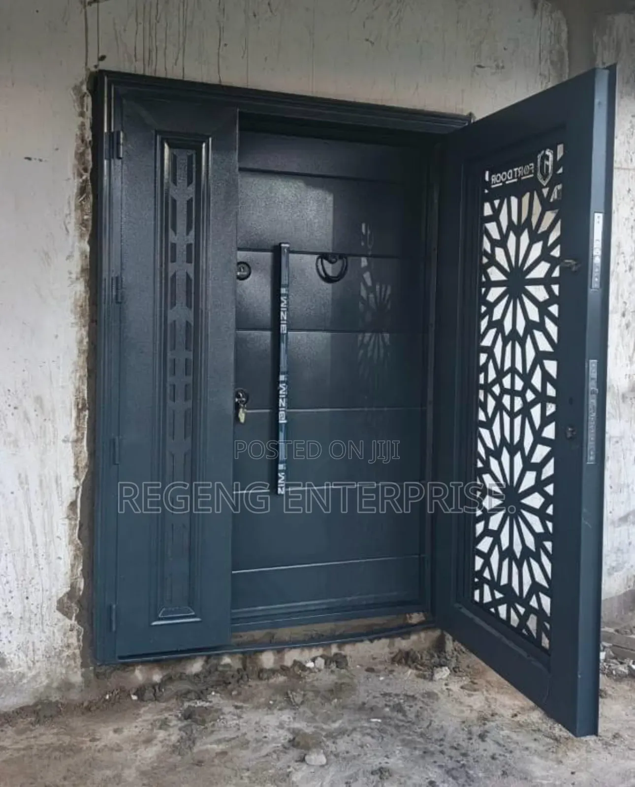 Full Metal Door in Door Luxury and Security