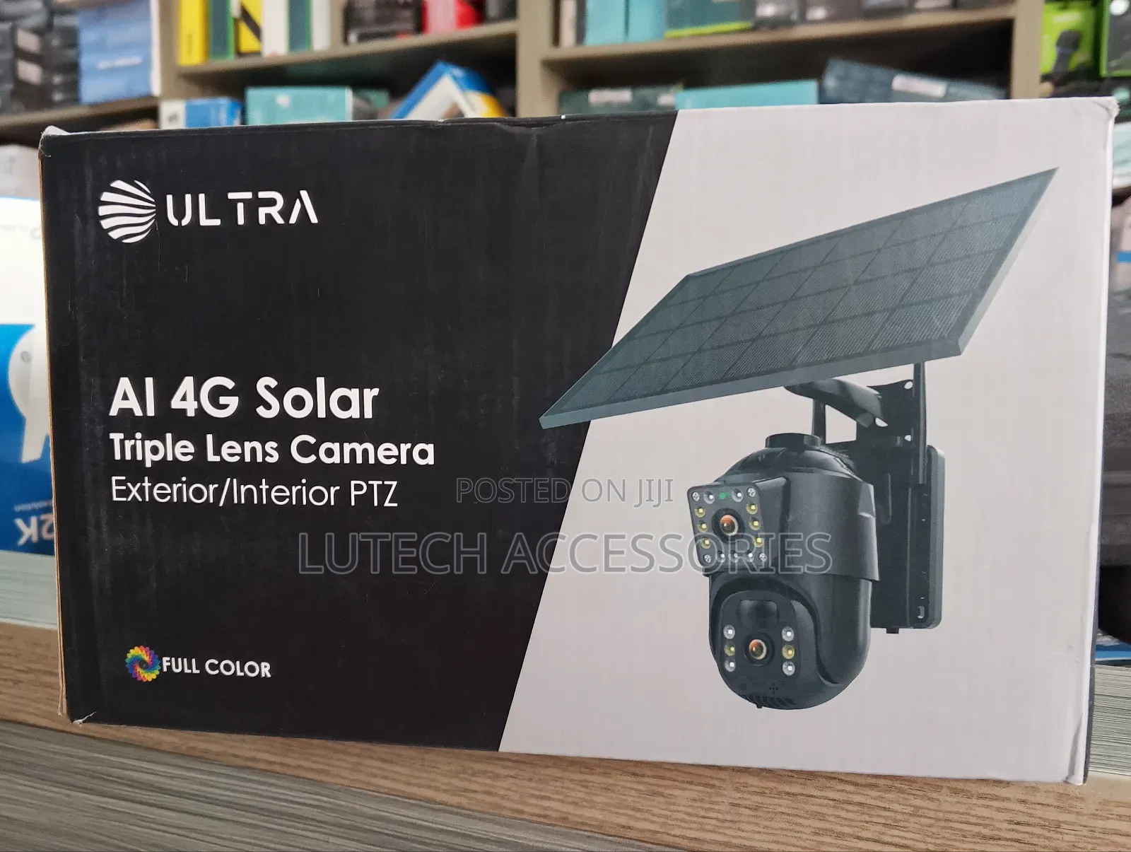 Dual Lens 4g Solar Camera
