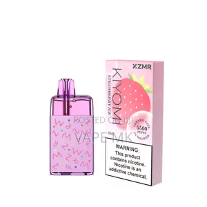 ZMR 5000puffs Icy Strawberry Vape Disposable Rechargeable Screen Puff
