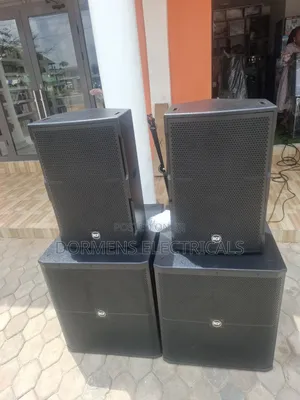 RCF Short Range Tops and Powerful Subwoofers