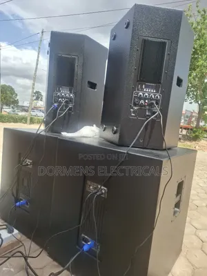 RCF Short Range Tops and Powerful Subwoofers
