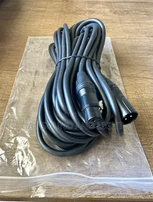 Pro-musica 10m Microphone Cable [Xlr M To Xlr F] Black