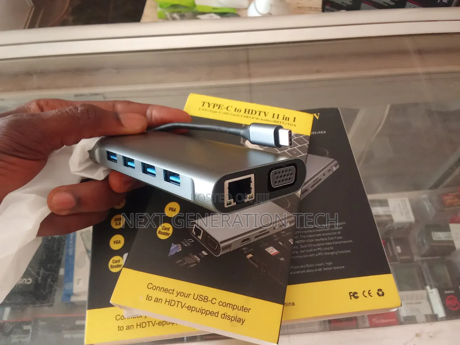 Usb Type C to HDTV 11 in 1