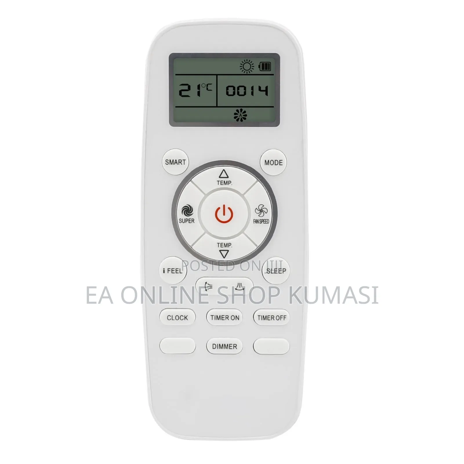 Hisense Air Conditioner Remote Control