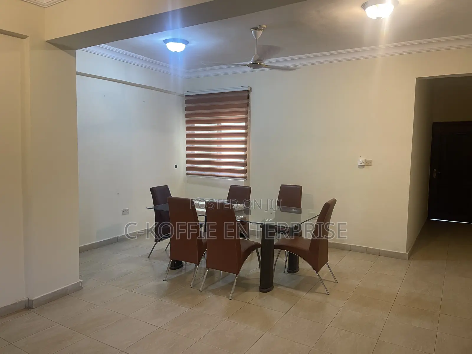 Furnished 3bdrm Apartment in Tesano for rent