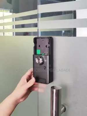 Smart Glass Door Lock Fingerprint