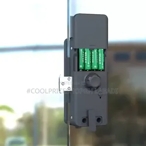 Smart Glass Door Lock Fingerprint