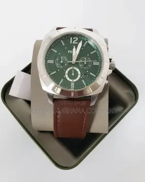 Fossil Privateer Chronograph Brown Leather Watch Bq2821