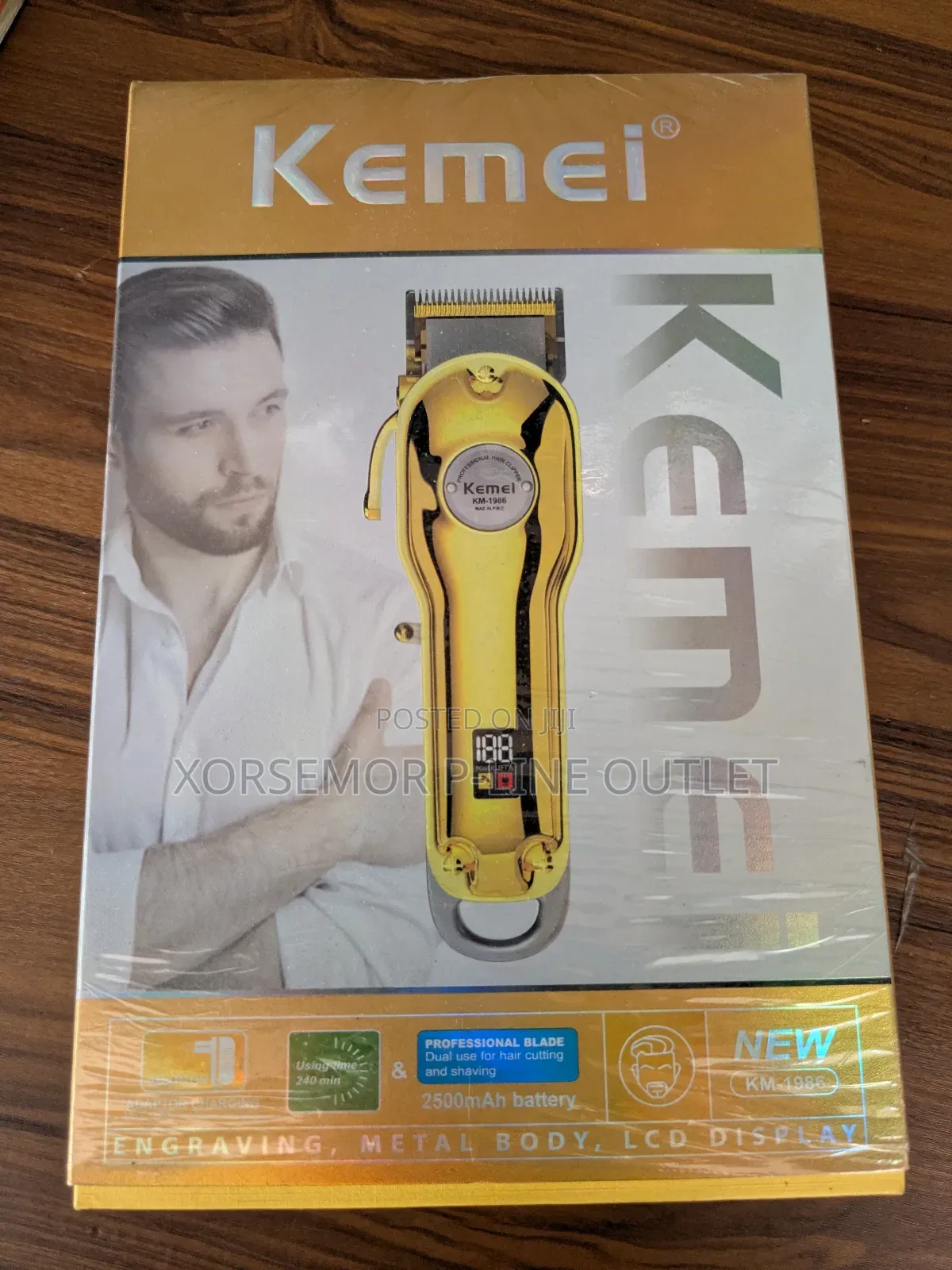 Kemei Km-1986 Rechargeable Clipper
