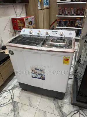 Quick Wash and Spin Bruhm 12kg Topload Twintub Semi Automatic
