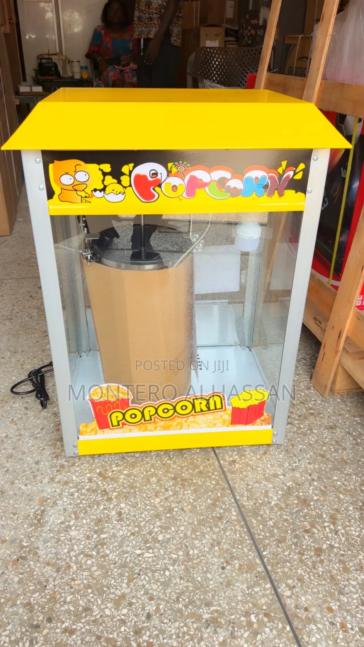 Electric Popcorn Machine