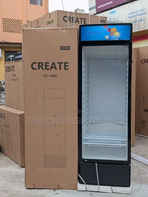 Create German Technology Display Fridge 360ltrs