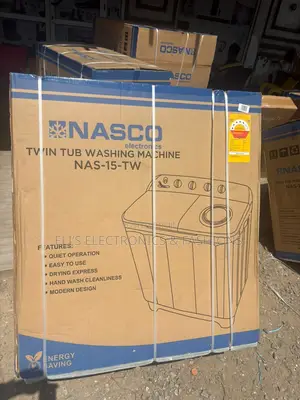 15kg Washing Machine Nasco Brand