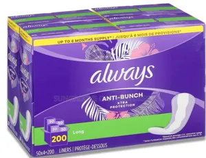 Always Panty Liner (Anti Bunch)50cts 1x4