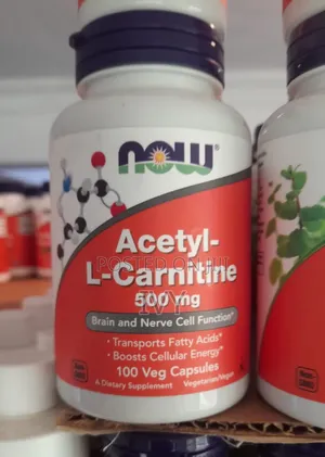 Now Acetyl - L- Carnitine 500mg
