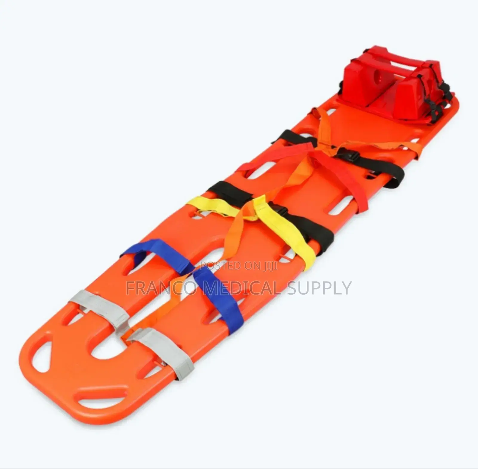 Spine Board With Head Immobilizer