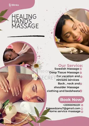Home Service Massage - Relaxation and Stress Relief