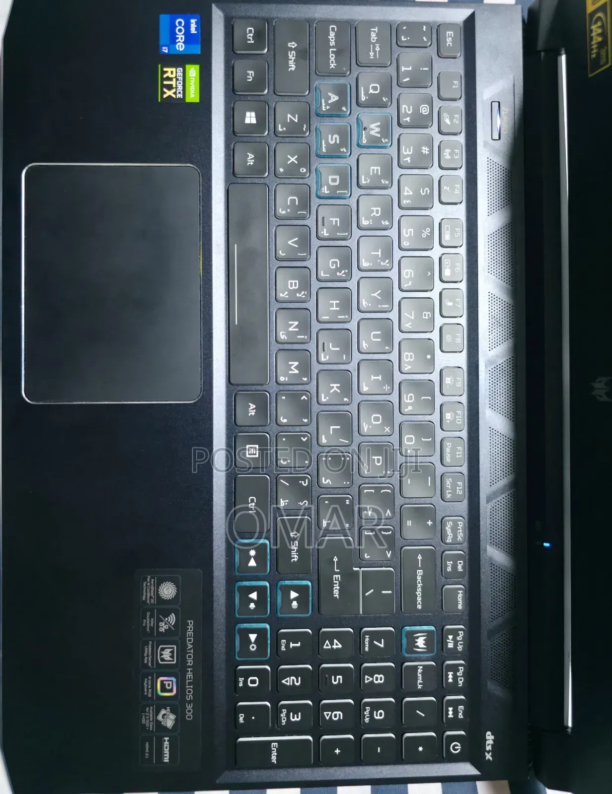 Laptop Acer Predator Helios 300 32GB Intel Core i7 HDD+SSD 2T