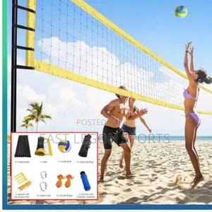 Volleyball Stand Net Heavy Duty With Ball